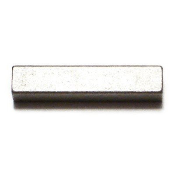 Midwest Fastener Machine Key Machine Key, Square End, 25 mm L, 5 mm Sq, 12 PK 32384